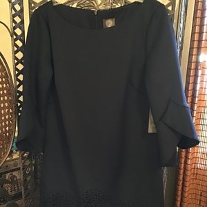 Navy Vince Camputo dress